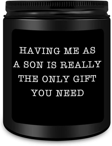 Funny Mom and Dad candles for birthday, Mother’s/Father’s day, Christmas, Thanksgiving. Lavender scented. Perfect gifts for parents.