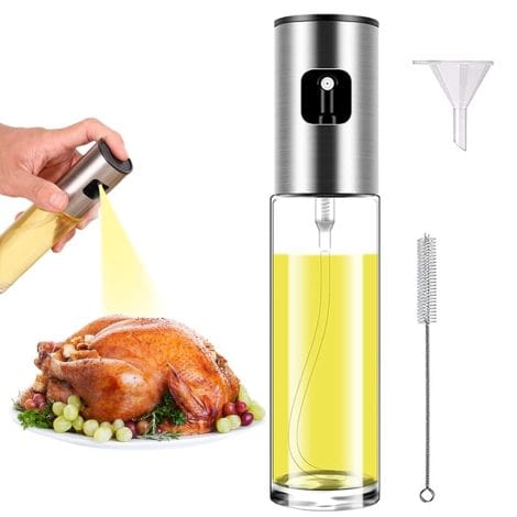 Portable Mini Oil Sprayer – Perfect for cooking, baking, grilling, and roasting; an essential kitchen gadget.