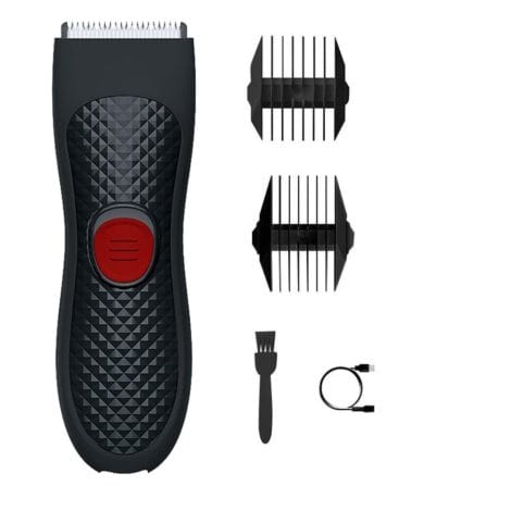 Men and women’s electric hair trimmer for the body, with ceramic blades, waterproof, 50 min battery.