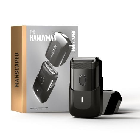 MANSCAPED® Handyman™ Compact Shaver – the portable electric razor for men’s grooming on the go.