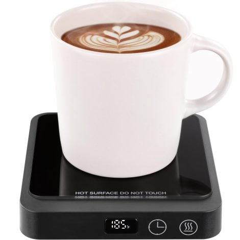 Portable Coffee Mug Warmer: Keep your favorite cup of Joe warm on your desk or while traveling.