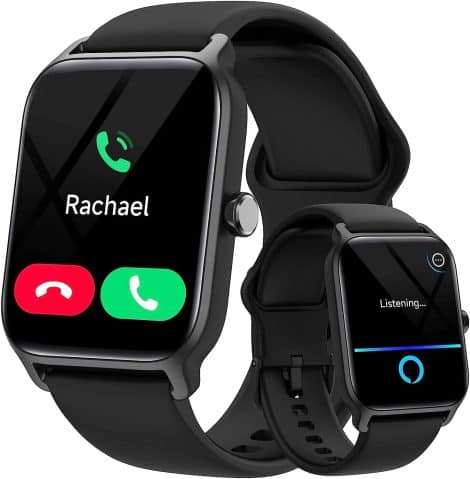 Men’s Smart Watches with Answering & Calling, Alexa, Activity Tracking, Heart Rate & Sleep Monitoring