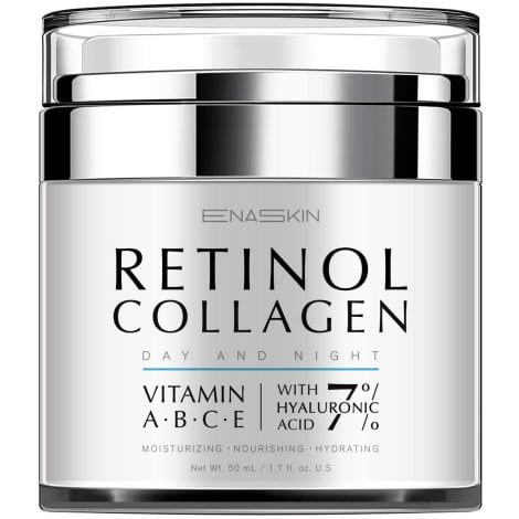 EnaSkin Retinol Face Cream: Anti-aging moisturizer for smooth skin, day & night, women & men. 1.7 fl oz.