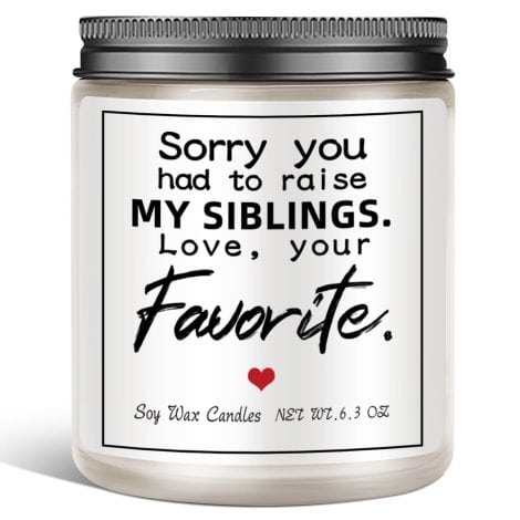 Jumway Candle Gifts – Funny Mom & Dad Soy Wax Candle – Perfect Mother’s & Father’s Day Presents, 6.3oz