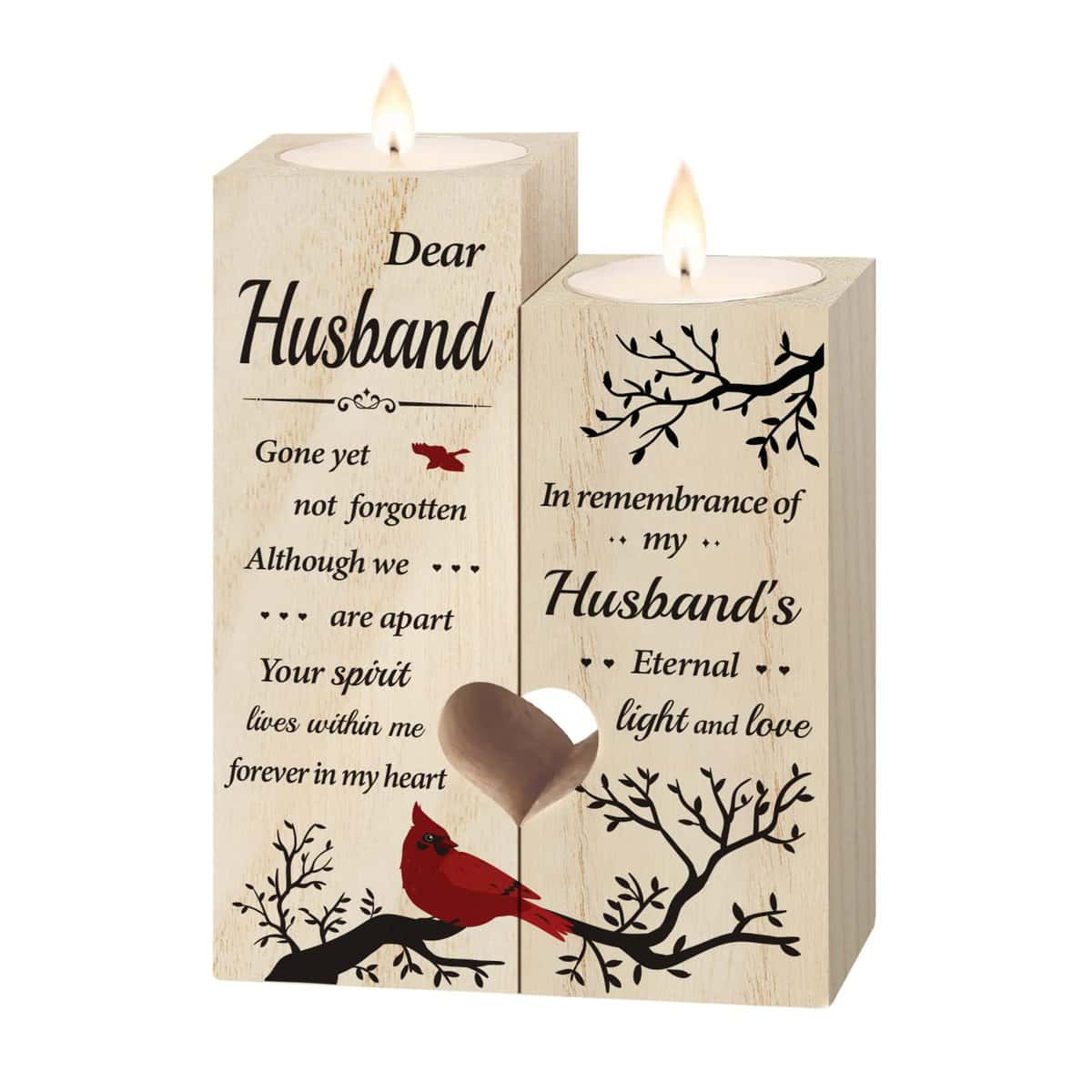 SteadStyle Memorial Gifts - Memorial Candle Gifts for Loss of Husband - Sympathy Gifts for Loss of Husband, Bereavement Gifts for Loss of Husband,in Memory of Loss of Husband Gifts