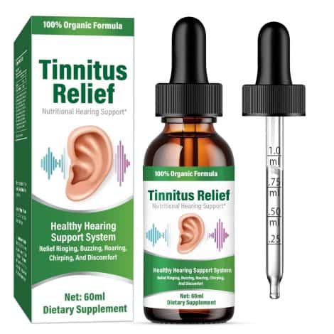 TUHIMO Tinnitus Relief: Natural formula to treat ringing ears, improve hearing. Effective oil for men & women.