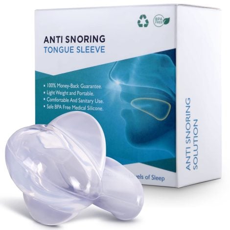 SnoreNoMore: Ultimate Sleep Aid, A Comfortable & Effective Snore Stopper for Both Men and Women.