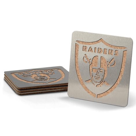 NFL Las Vegas Raiders Coasters by YouTheFan