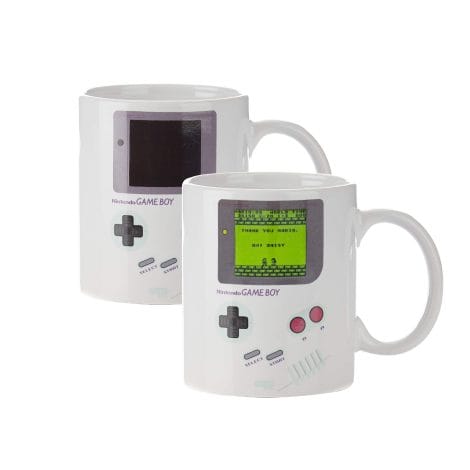 Paladone Gameboy Mug: Perfect gift for nerdy gamers, Mario fans, and 90s game lovers – 10 oz.