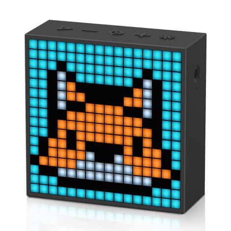 Divoom TimeBox Evo: The ultimate Bluetooth speaker with LED display, stunning pixel art, gaming, and alarm clock features.