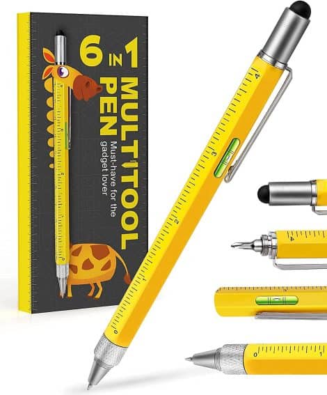 CRANACH Multitool Pen – Perfect gift for anyone, including men and women, who have it all. Great for Christmas and birthdays!