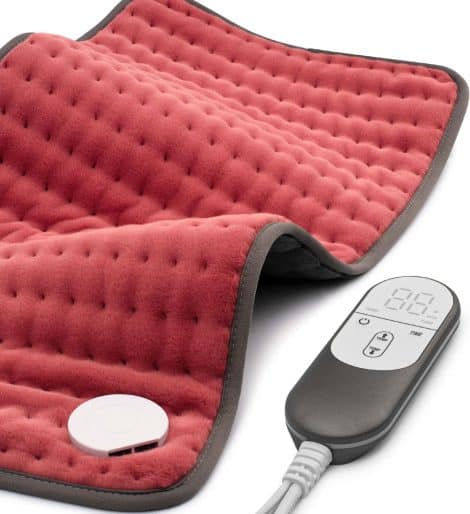 VALGELUIK Extra Large Heating Pad – Soothes Back, Neck, Shoulder, Abdomen, Knee and Leg Pain. Perfect Mothers Day Gift.