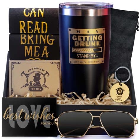 CITTA Christmas Gifts for Men: Deluxe Tumbler Set – Perfect Gift for Dads, Husbands, and More!